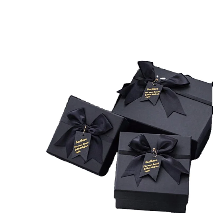 Oem Custom lid and bottom plain white board rigid paper box Simple Eco-friendly Packaging paper Box