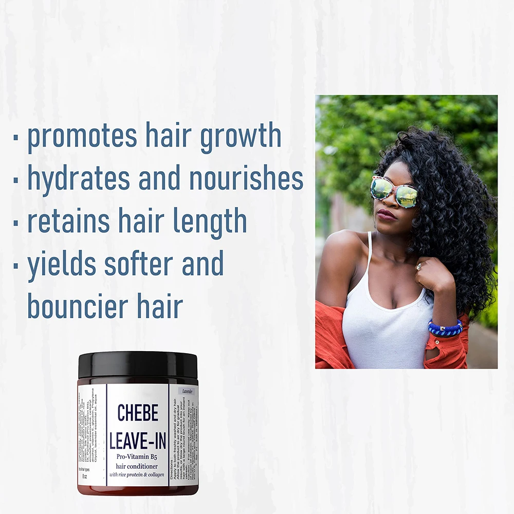 Private Label 250G Moisturizing Strengthening Chebe Powder Hair Growth Thickening Chebe Hair Butter Leave In Conditioner
