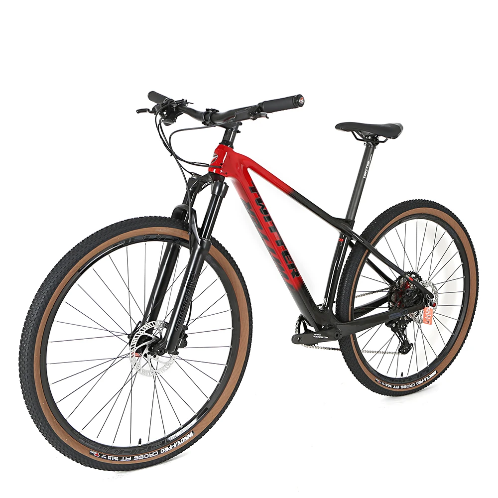 Hot Sale Wholesale PREDATORpro QR SHIMANO M6100-12S DISC-Brake Carbon Fiber Mountain Bike