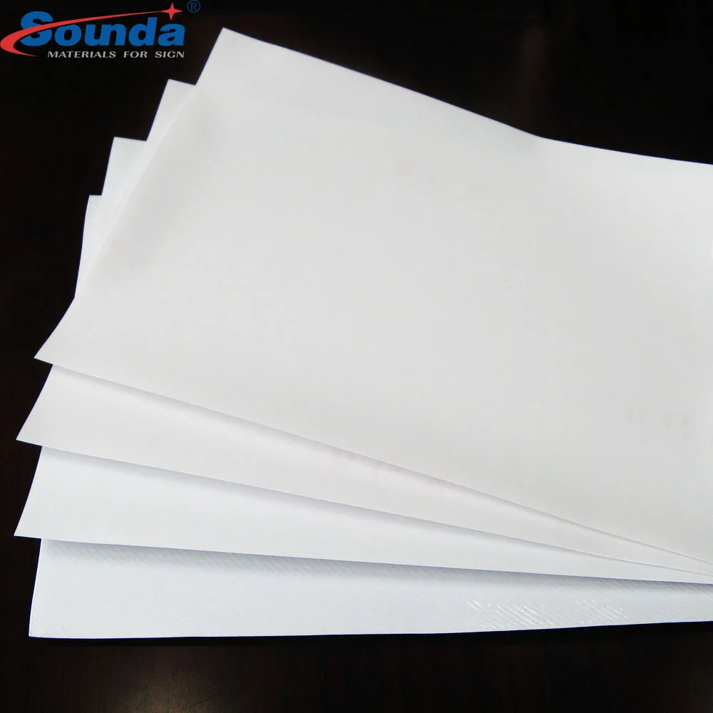 Wholesale Price Eco-solvent Self Adhesive Vinyl Sticker Printing Material Polypropylene Film PVC Roll