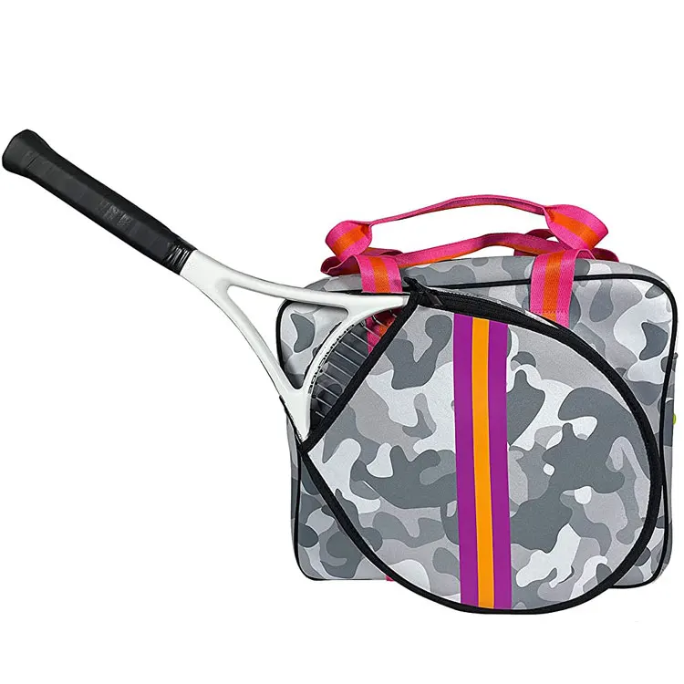 Badminton racquet cover bag tennis bag neoprene women padel racket bag with logo