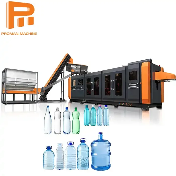 Automatic 10 Liter 20 Liter Pet Plastic Water Bottle Blow Molding Servo plastic bottle making machine