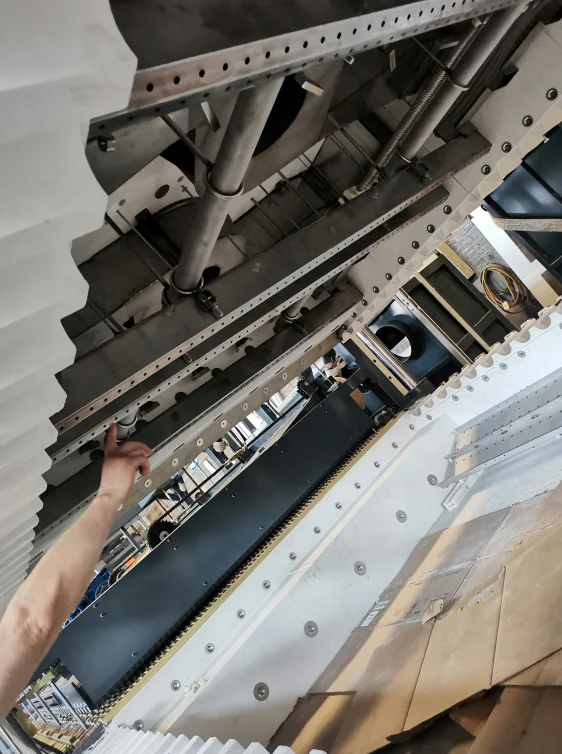 Высокопроизводительная печь для производства закаленного стекла