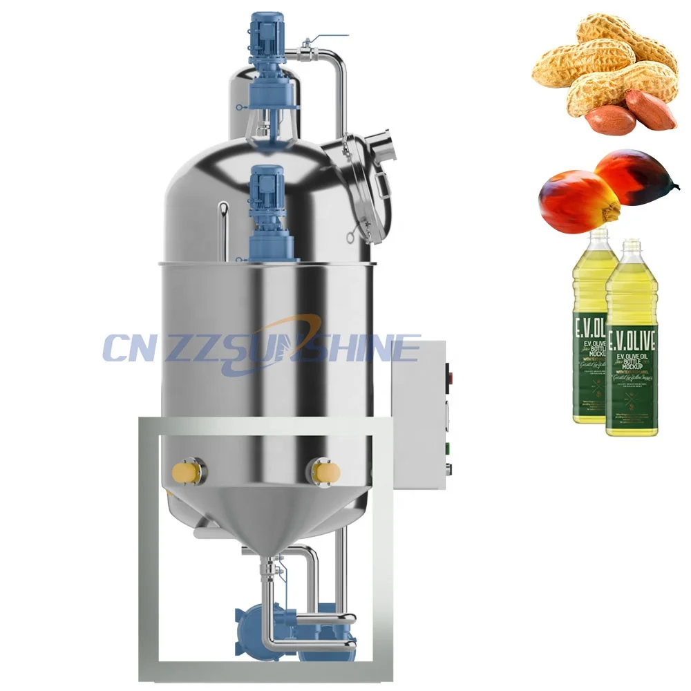 Cold Press Vacuum System Refinery Machine/Economic Sunflower Oil Refine Equipment/Labor Saving Automatic Oil Extraction