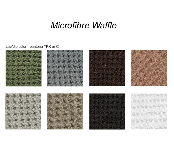 80%Polyester 20%Polyamide Woven Waffle Fabric In Roll, Micro Fiber Waffle Dobby Fabric For Beach Sports Towel