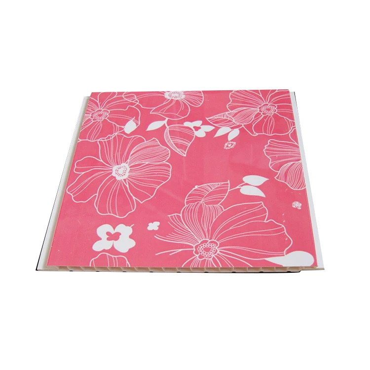
Hot Sale Interior Laminated Ceiling Decorative Pvc Bathroom Plastic Wall Panels 
