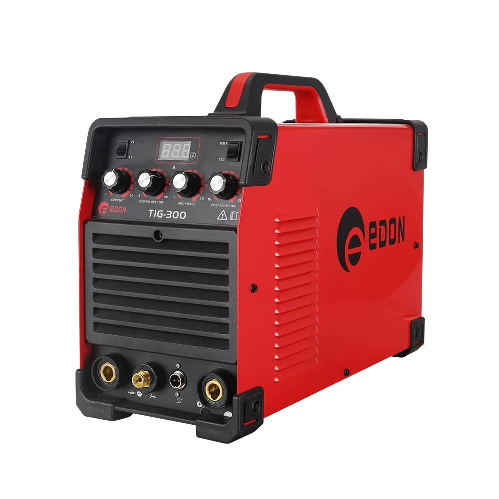 EDON TIG-300 220v argon tig mma inverter welder tig welding machine