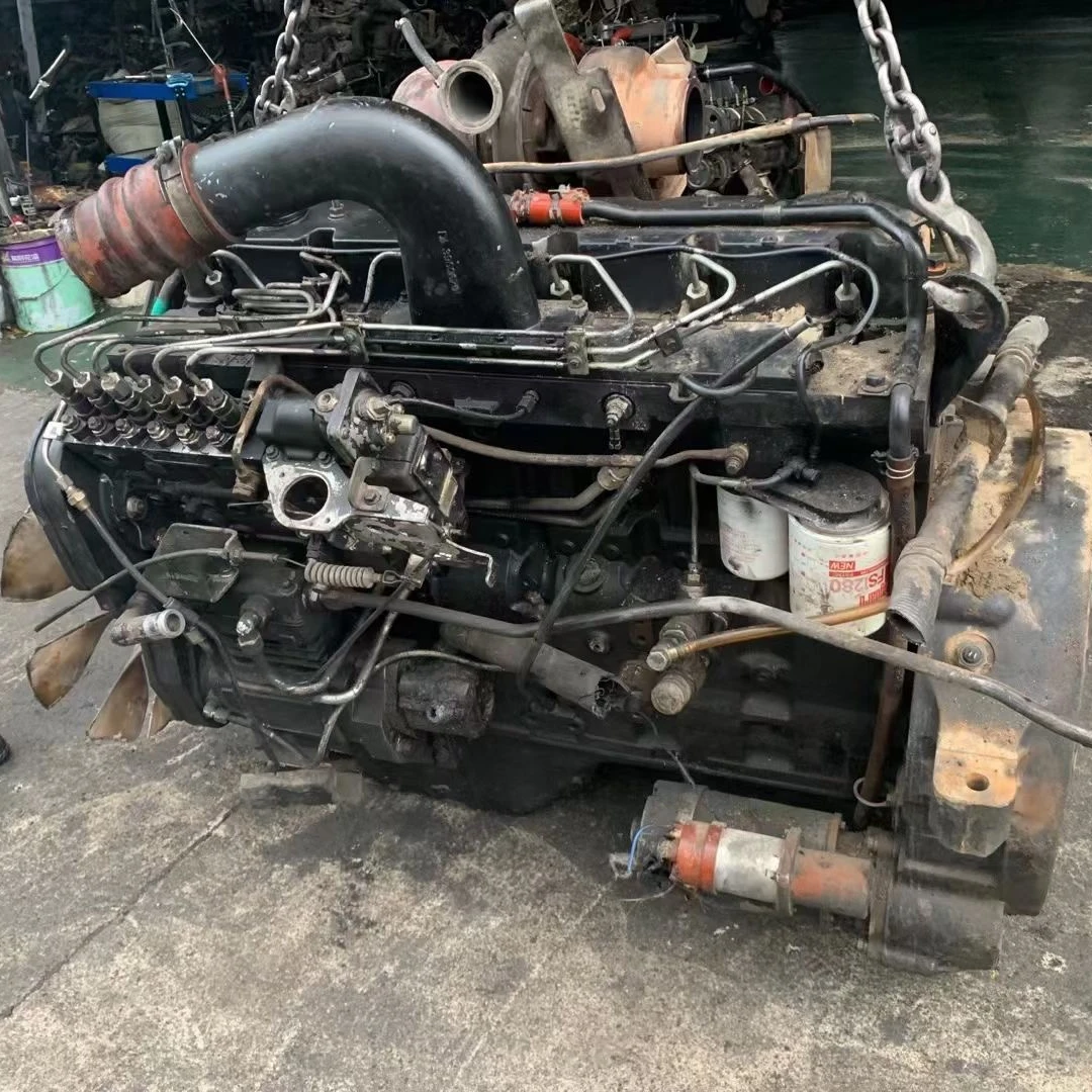 Лучшее качество-Cummins б/у дизельный двигатель 6CT,6bt и 4BT с большим насосным грузовиком