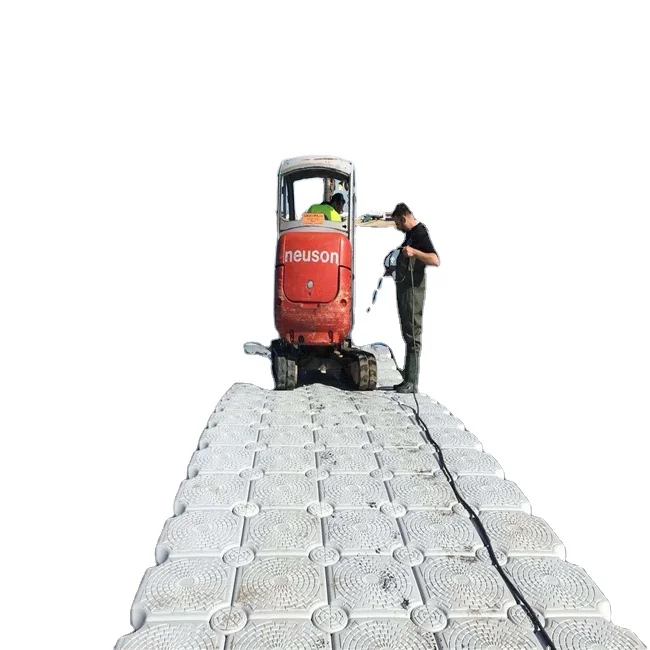 China factory Ocean plastic modular floating pontoon for floating working platform
