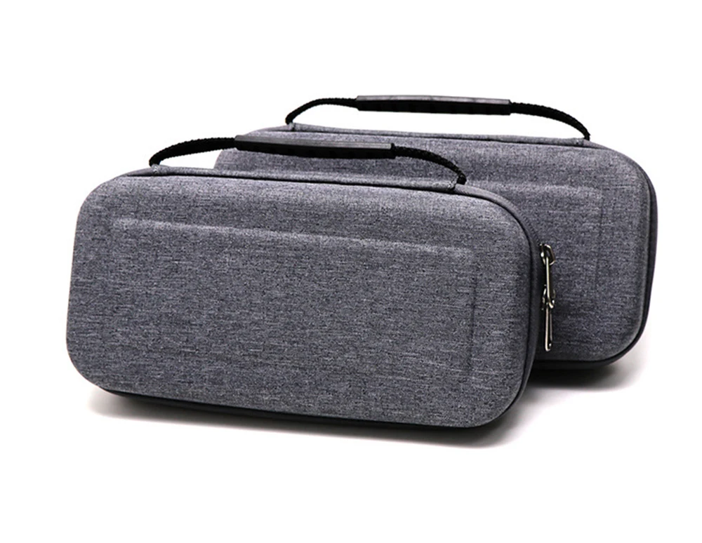 Portable storage hard shell EVA bag with 21 card slots for Nintendo Switch gaming console and accessories