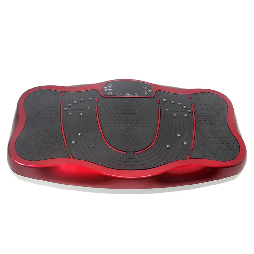 Home Gym Vibration Plate Exercise Machine Body Slimming Vibrating Machine Mini Crazy Fit Massage