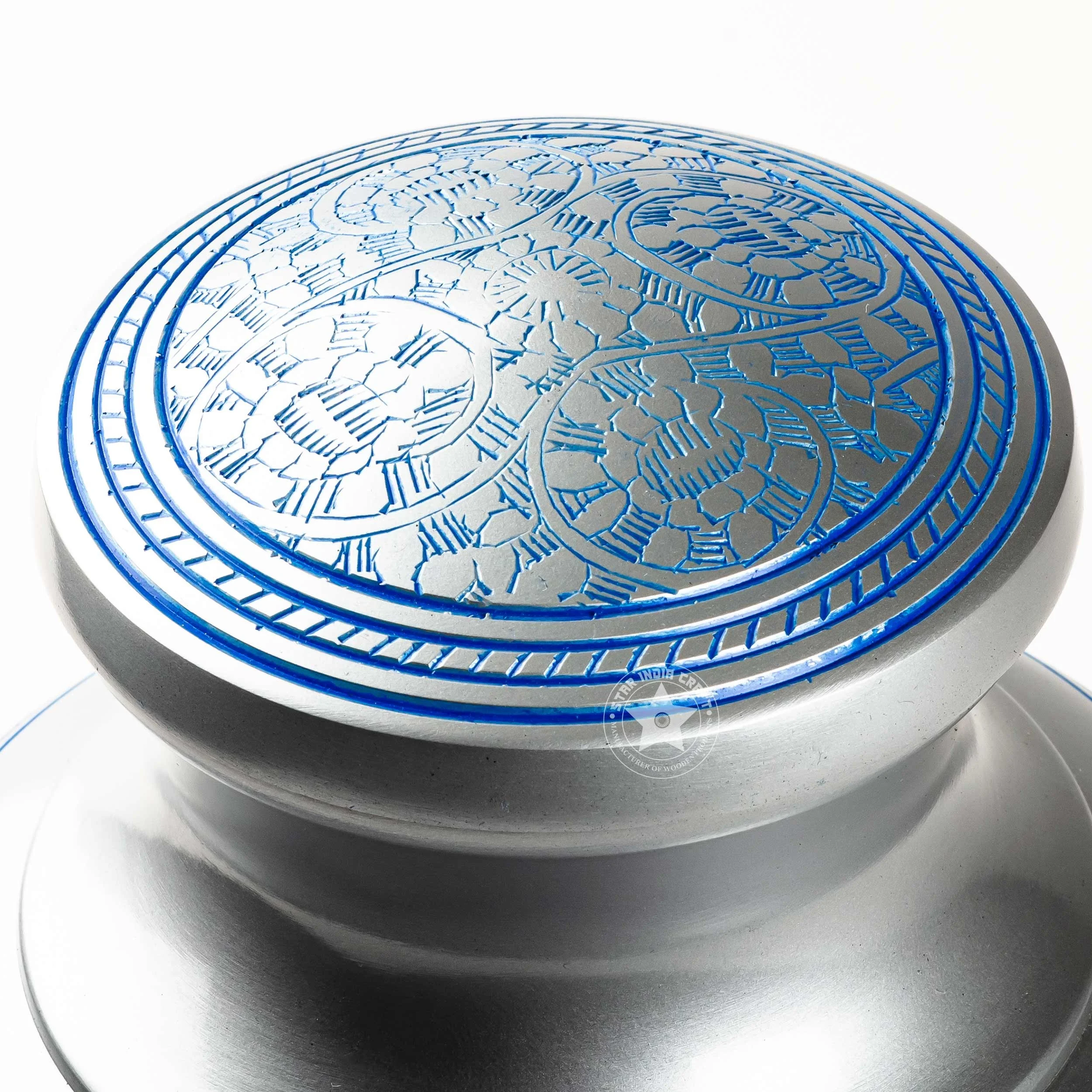 Peaceful Arcadia Red Cremation Urns for Human Ashes - Adult Large Funeral Urns Handcrafted - STAR INDIA CRAFT