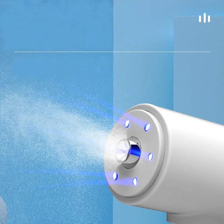Электрический дезинфицирующий запотевающий синий луч распылитель нанораспылитель