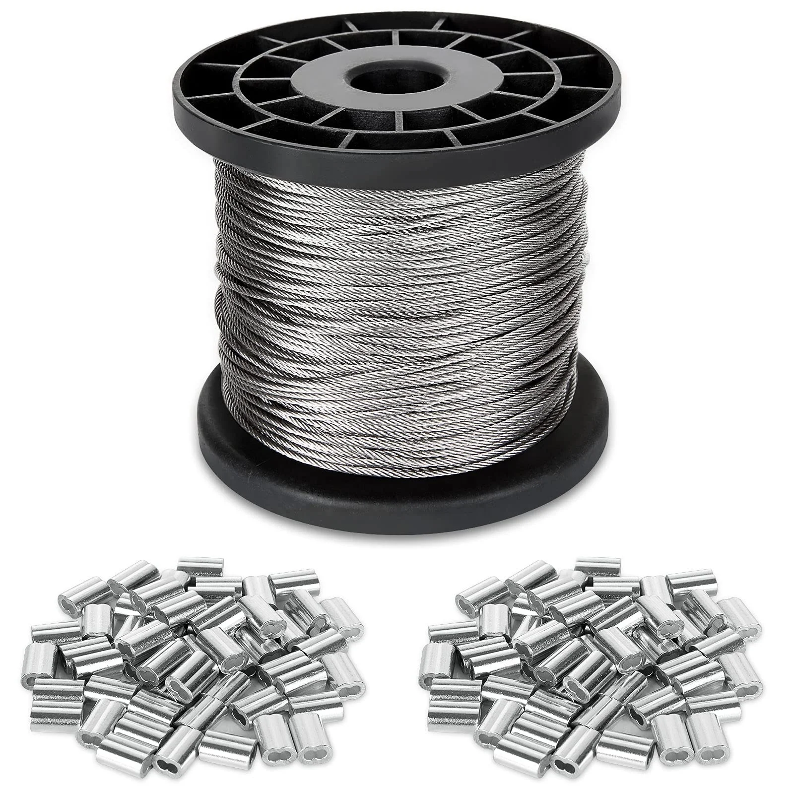 7X7 304 Stainless Steel cable 0.6mm stainless steel wire Rope 7*7 for marine
