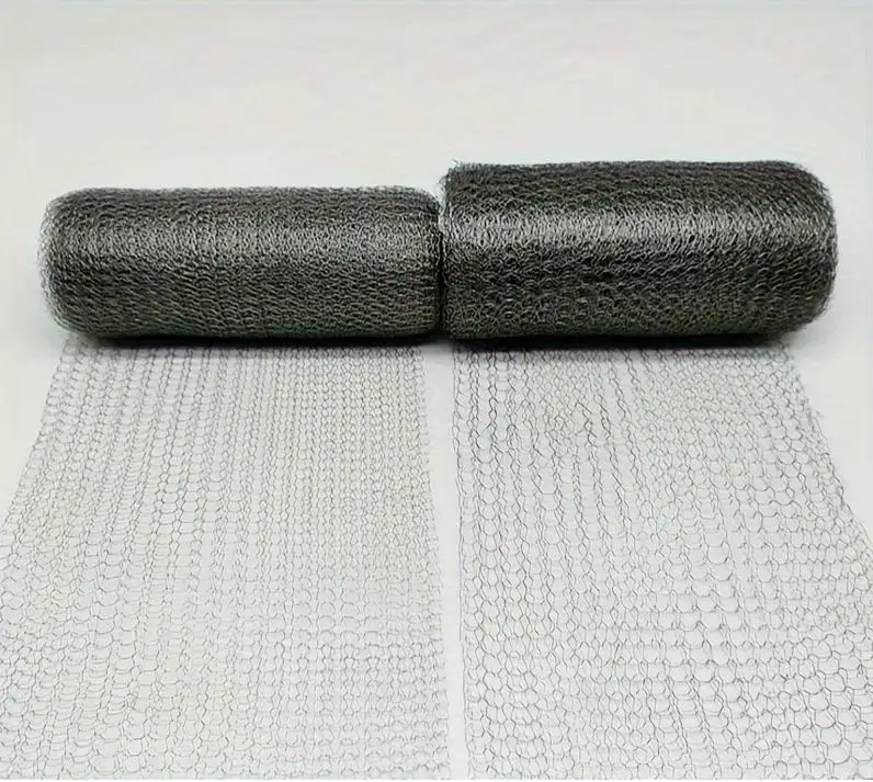 New Metal Knitted Filter Wire Mesh Woven Technique Square Holes Liquid Filter for Farm Construction