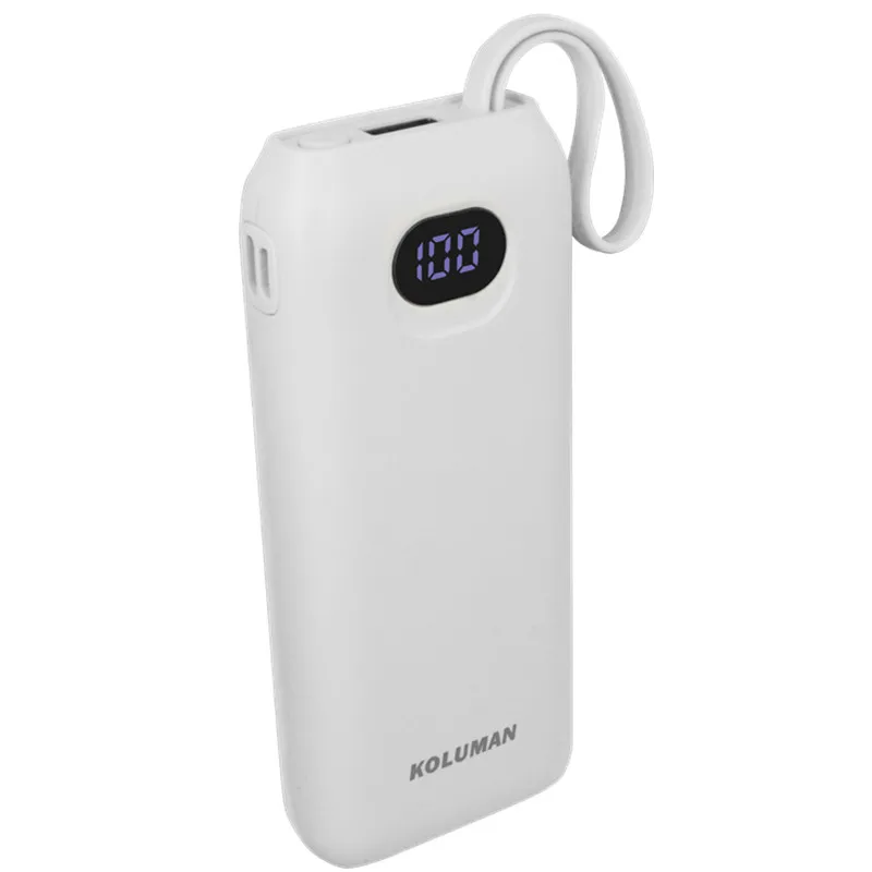 
100% original authentic LED power bank 10000mAh smart phone charging bank 