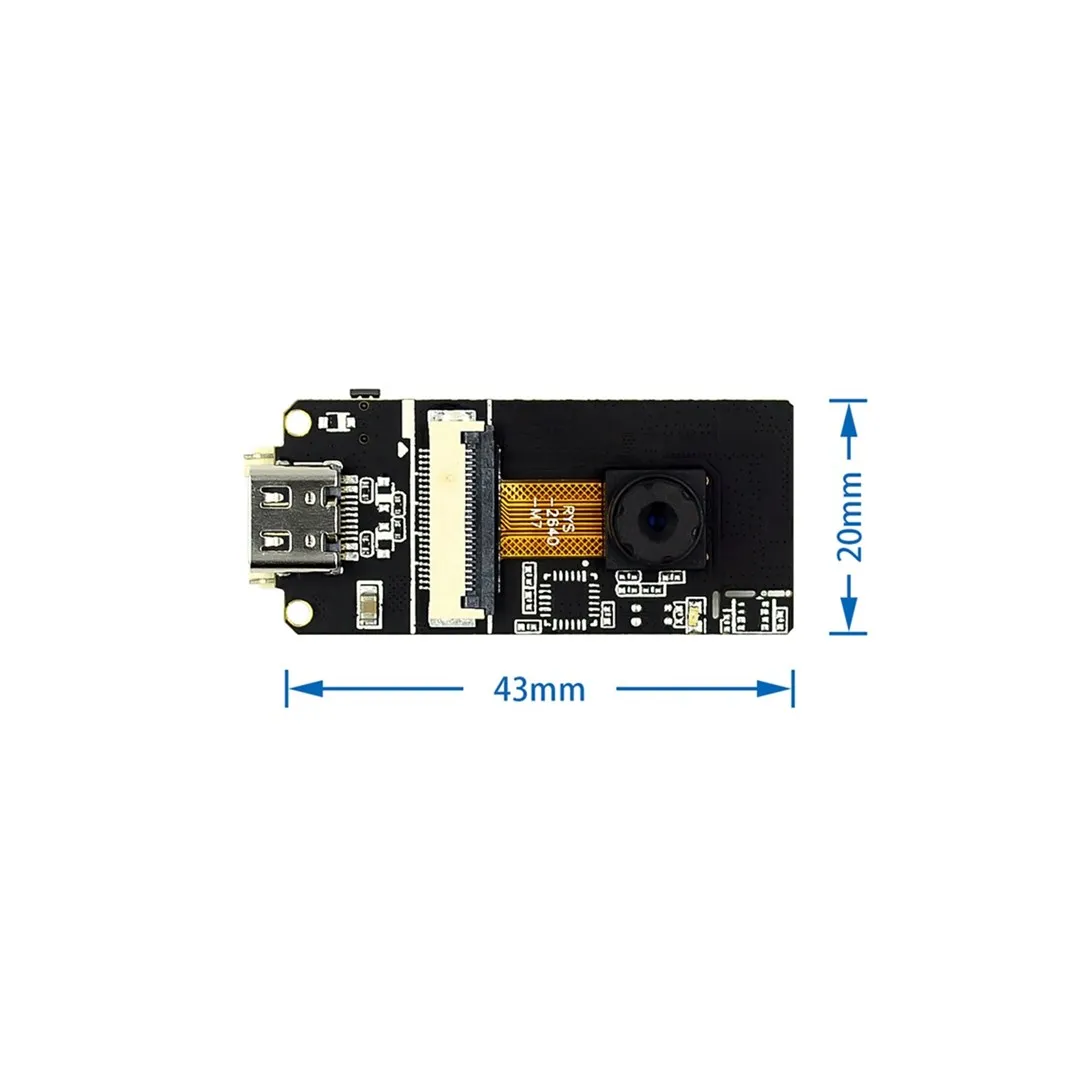  Плата разработки Merrillchip Stock Original Taidacent ESP32 с модулем камеры OV2640 макетная плата портом типа C и USB-кабелем Wi-Fi