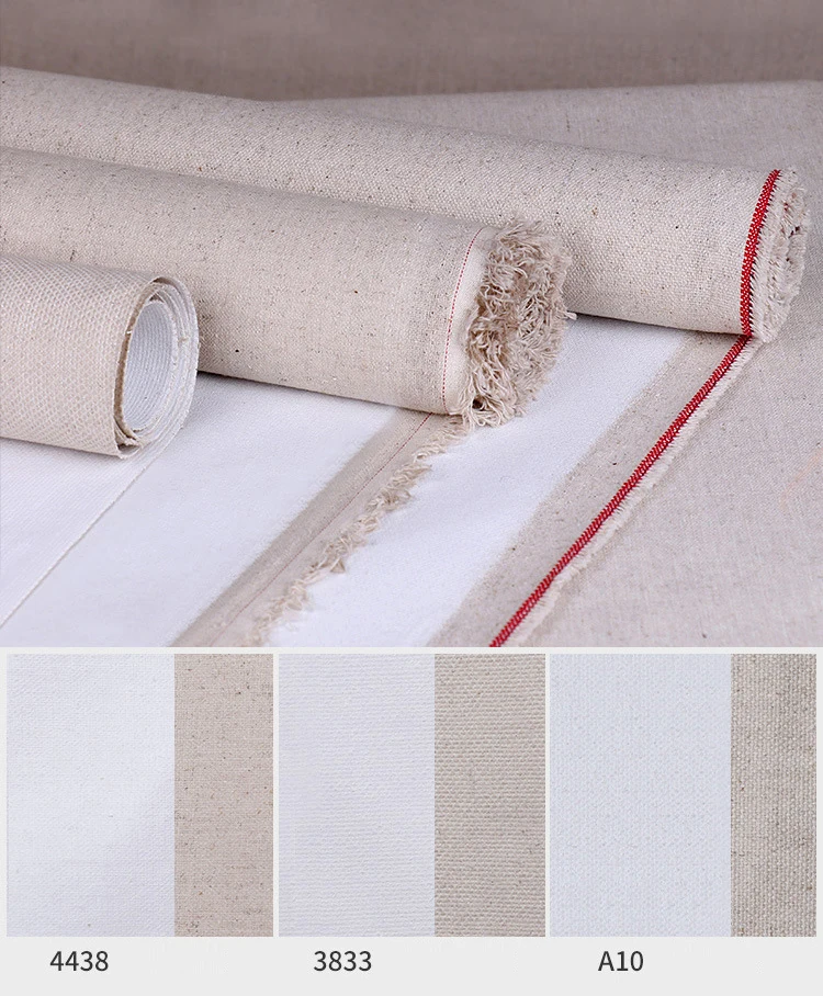 Linen High Quality Professional Blank Painting Canvas Roll for Artists