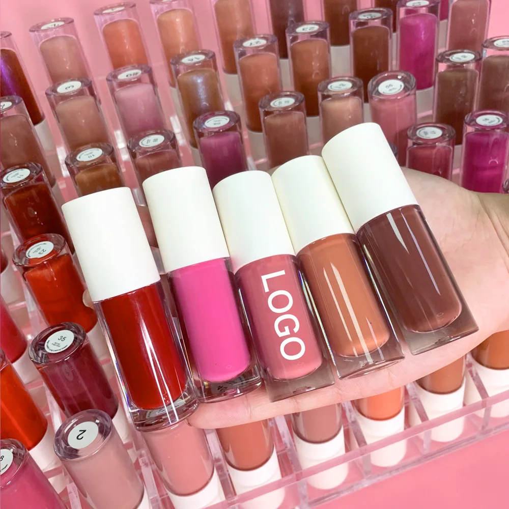 50 colors lipgloss private label lip plumer gloss lip plumper gloss