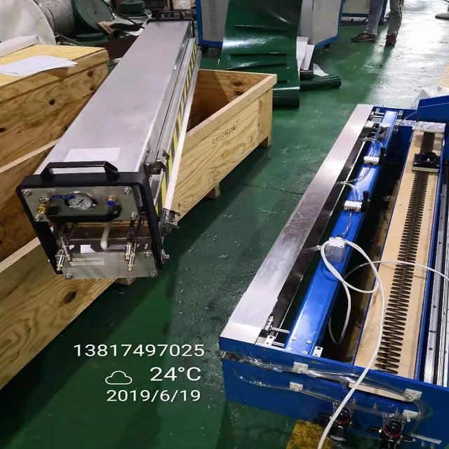PVC conveyor belts joint machine