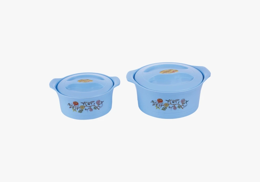 Hot selling colorful food serving set big capacity food warmer for catering insulated casserole dish