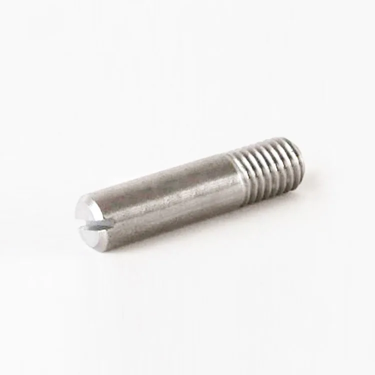 DIN 915 wholesale A2 A4 stainless steel slotted thread rod