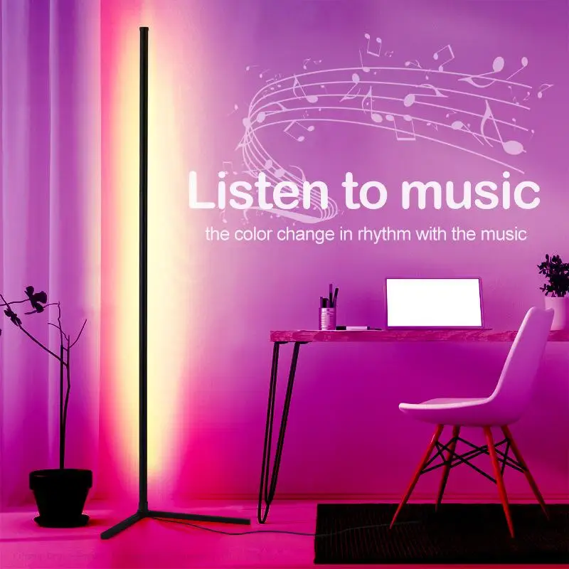 Угловой Свет Волшебный Bluetooth RGB напольный светильник живой угол граффити умное приложение угловой атмосферный свет