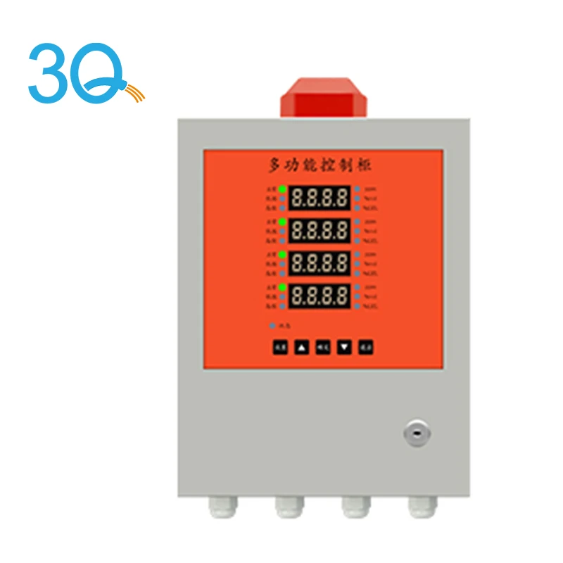3Q Multi-channel gas alarm control panel for gas leak detector gas detection system in stock factory