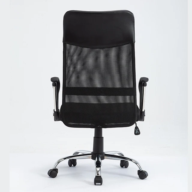
Adjustable Executive Office Chair with Armrest Anji High Back PU Leather mesh Chair 
