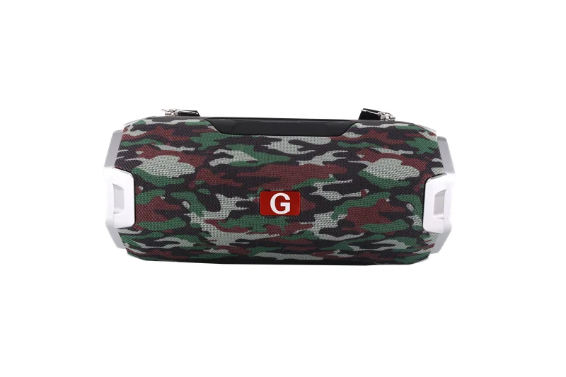 Good Quality Metal Bass Stereo Sound Portable Wireless BT Radio Speaker With USB Port