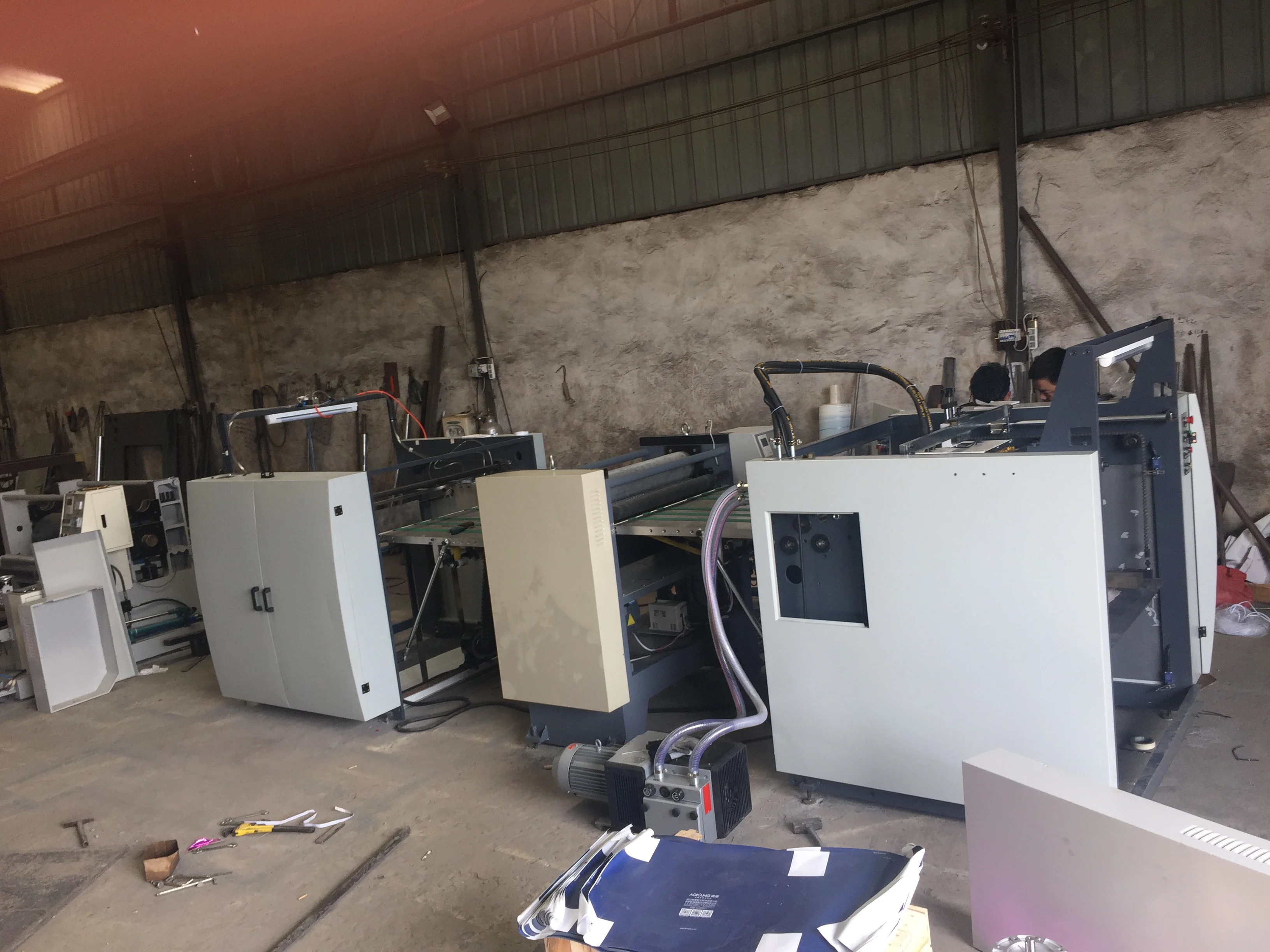 Automatic Roll To Roll Adhesive Label Rotary Die Cutter Die-cutting Machine