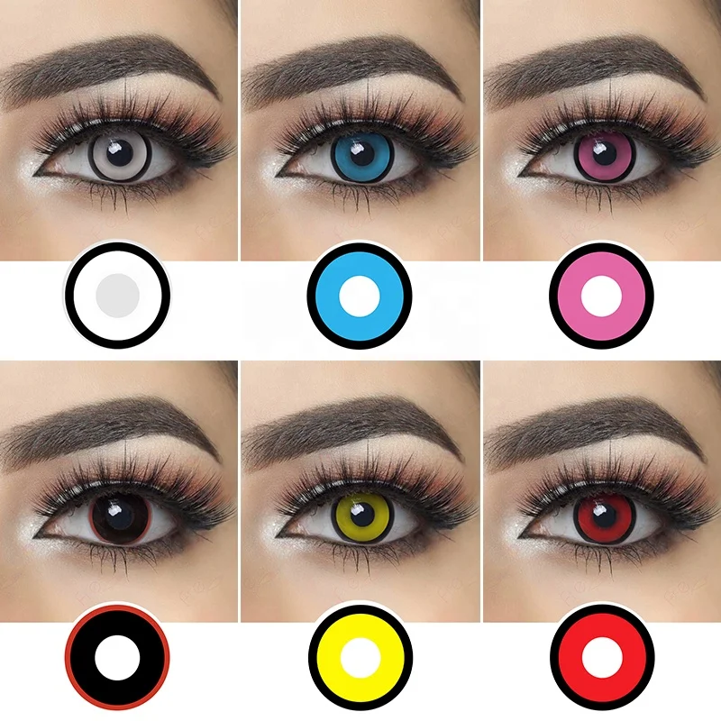  Wholesale pseyeche 140 models cosplay crazy lenses kakashi mangekyou halloween sharingan
