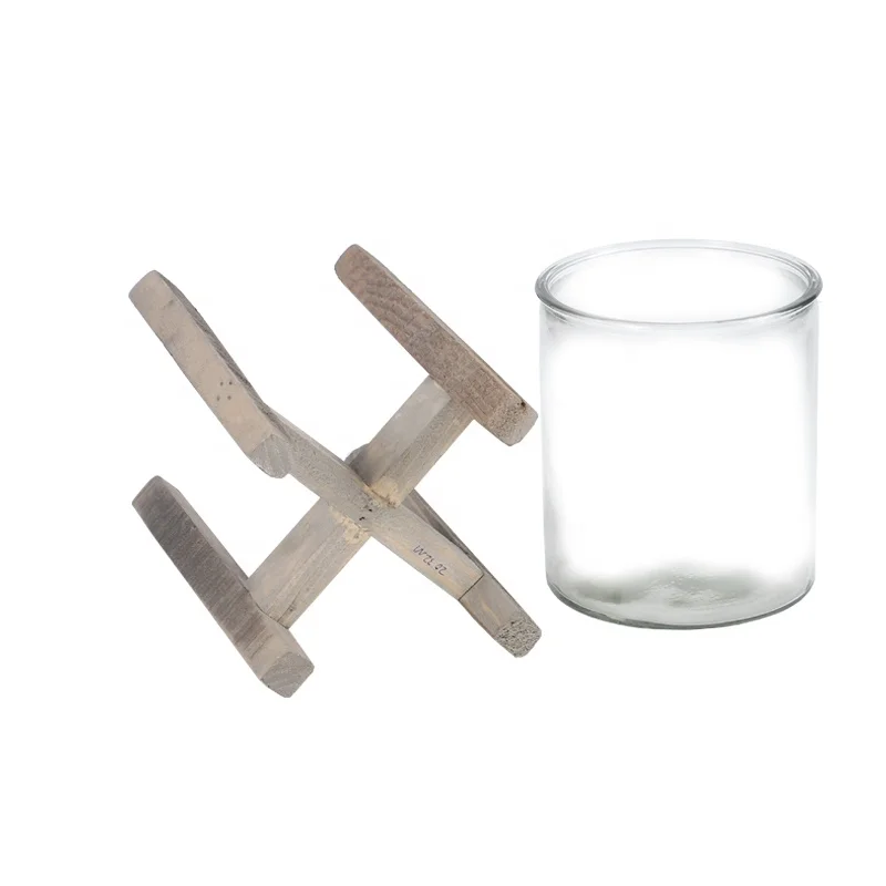 Wholesale Modern Unique Products Wood Candle Holders Wooden Candle Sticks Holder For Wedding