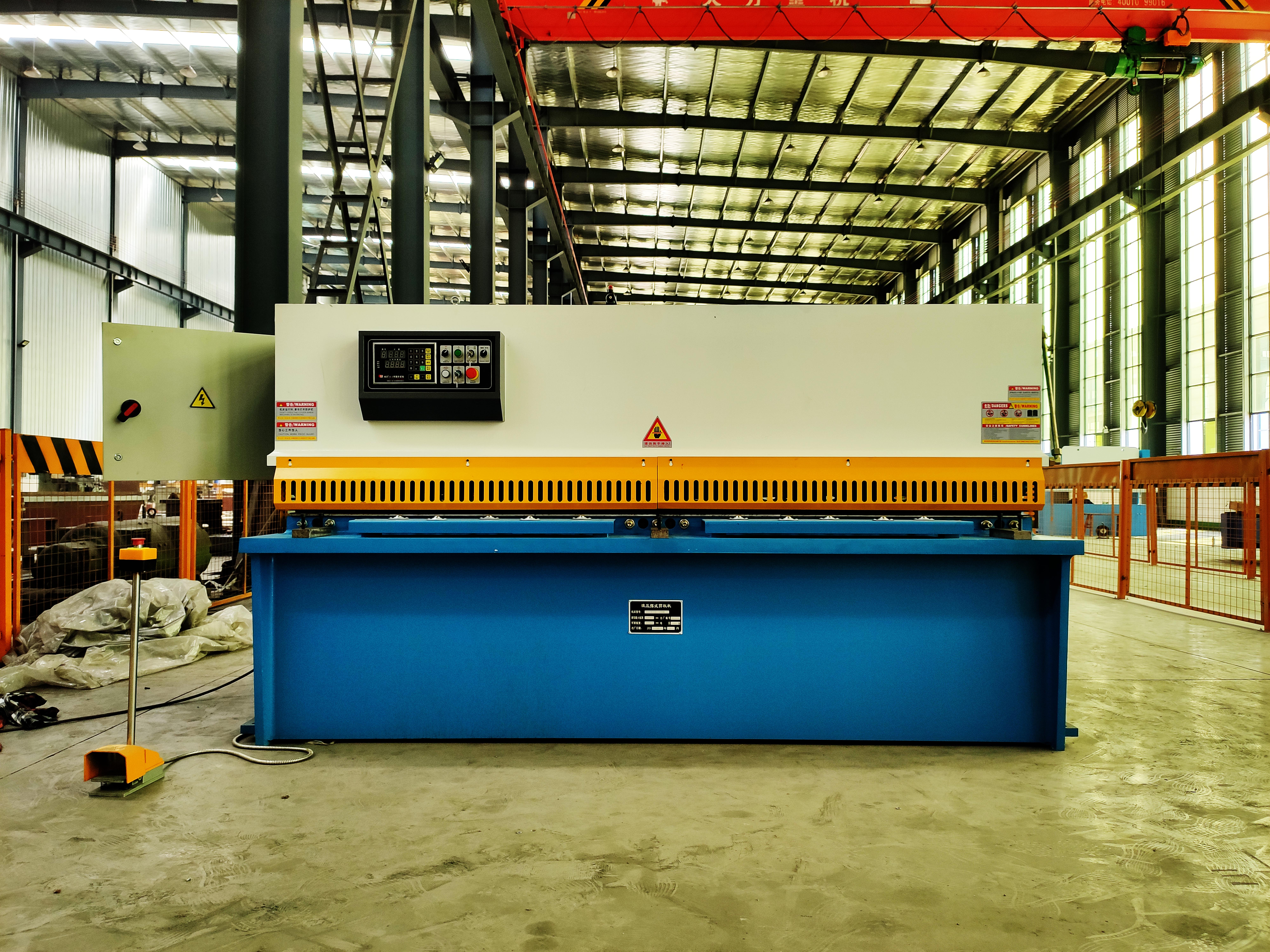 Automatic Front Feed Hand Lever Sheet Shearing Machine Small