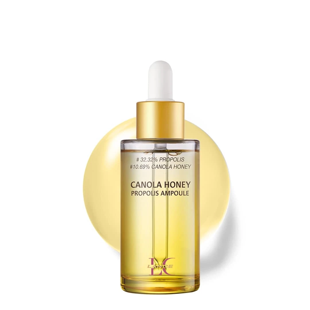 Lance Canola Honey Propolis Ampoule Private Label Vegan Organic Moisturizing Revitalizing Glow Boosting Firming Propolis Serum