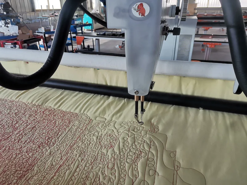 American style home domestic long arm quilting machine Its need to have 16 or more space