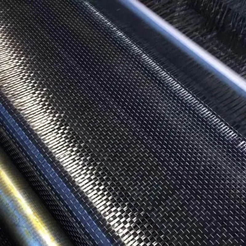 High Tensile Strength 3K 12K Twill 200GSM 240GSM  Carbon Fiber Fabric for Sporting Goods