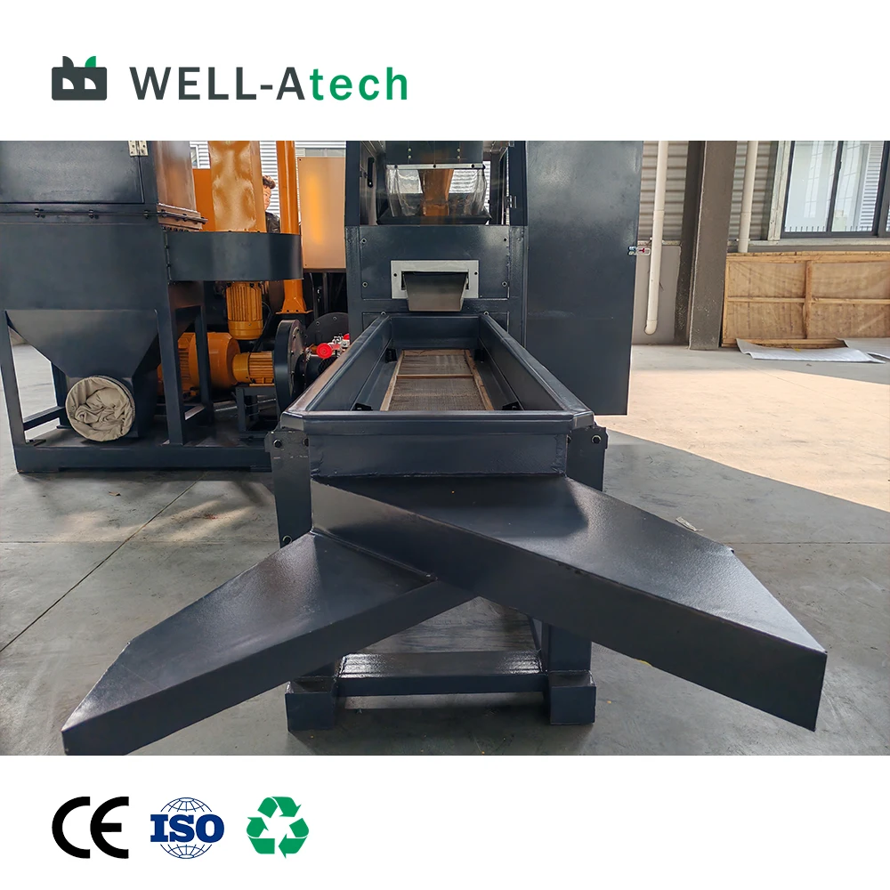 High Efficiency Cable Wire Granulator Machine 100-200kg/h Copper Wire Recycling Machine Scrap Metal Recycling Equipment