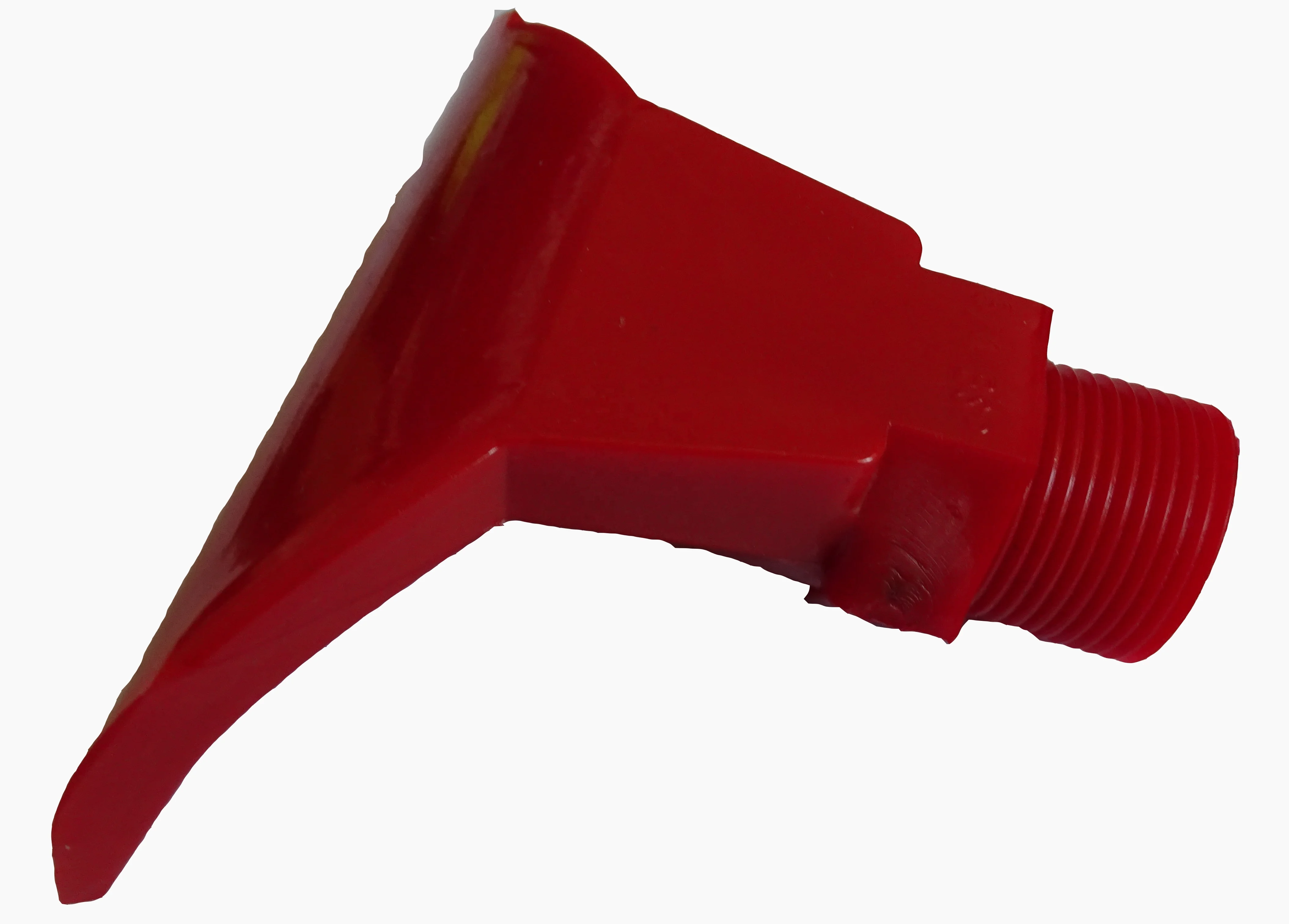 Polyurethane Wide-Angle Fan Nozzle Plastic Coal Washing Plant Fan Spray Nozzle De-Intermediate Screen Spray Water Nozzles