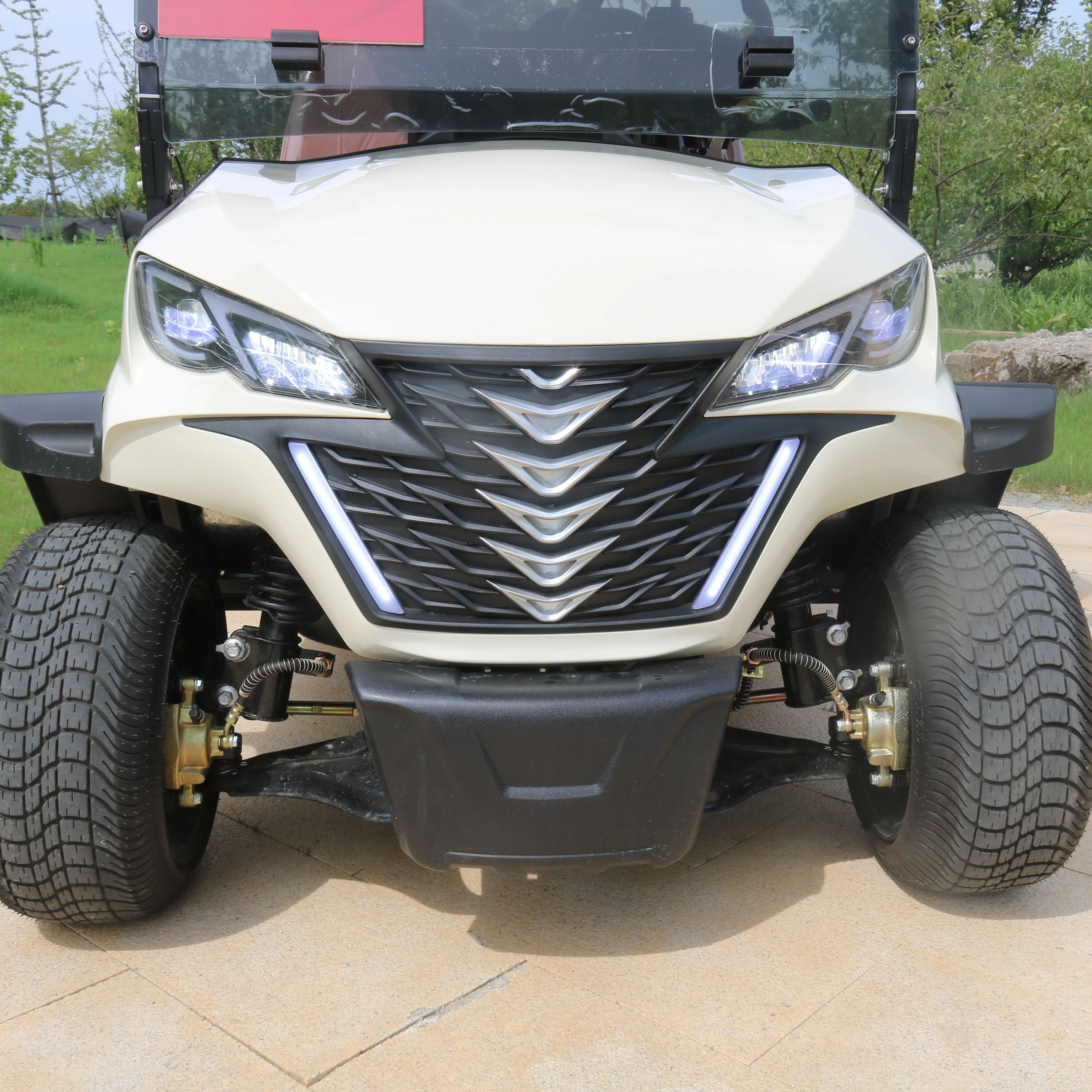 High Endurance 48v Golf Cart Lithium Batteries Durable Cheap 4 Wheel Drive Golf Cart