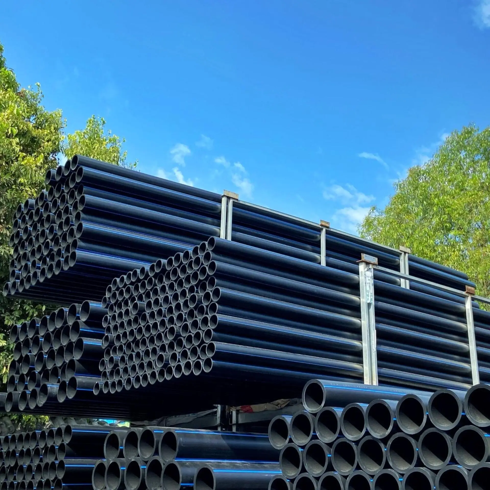 3 4 6 8 10 12 14 24 36 inch 150mm 160mm 200mm 250mm 300mm 600mm 1000mm 16bar PE100 Pipe