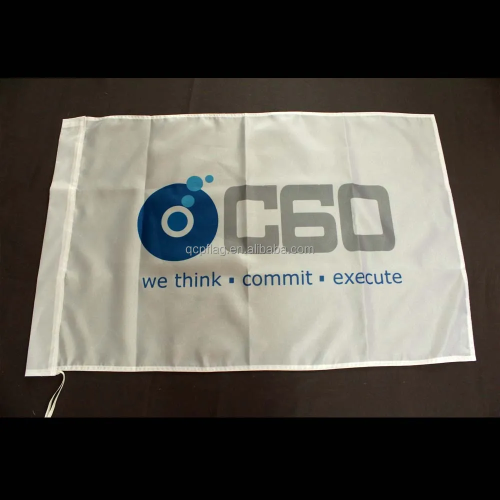 Qcp 3x5 футов флаг на заказ Двусторонняя печать рекламный Флаг 100% полиэстер пользовательский