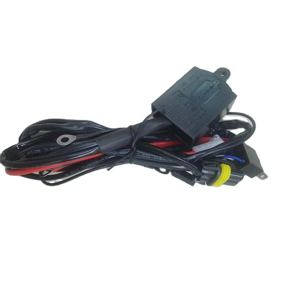 hid xenon wire harness Accessories Hi/Lo Bi-xenon lamp H4 Relays
