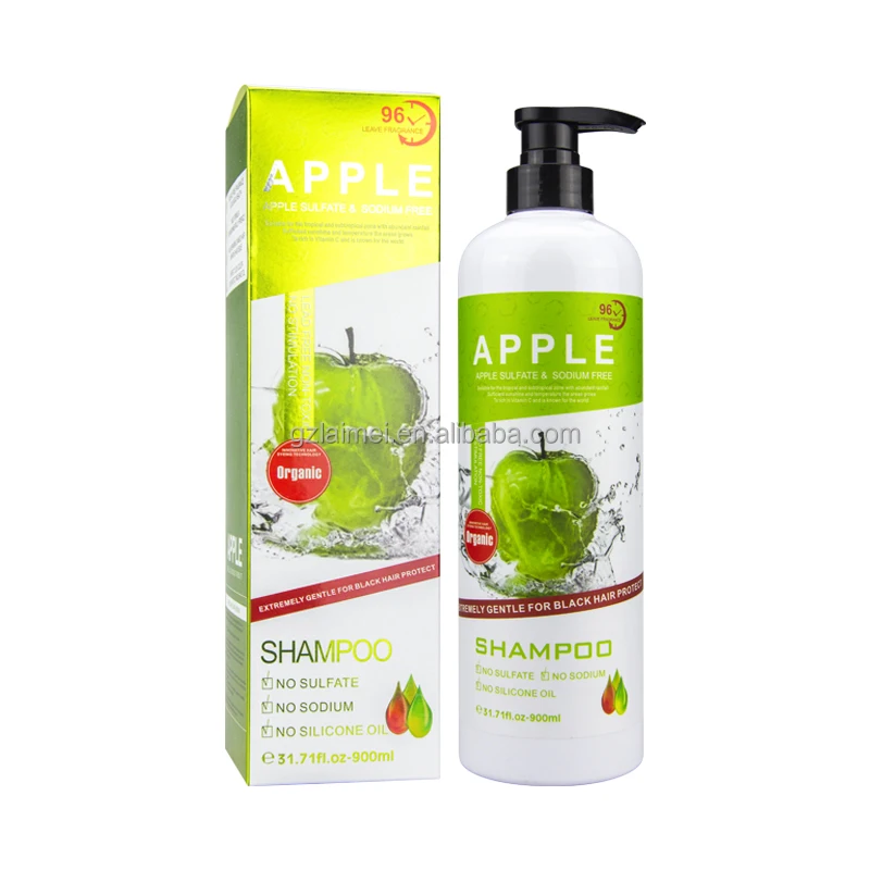 Private Label Organic Apple Shampoo and Conditioner for men and women