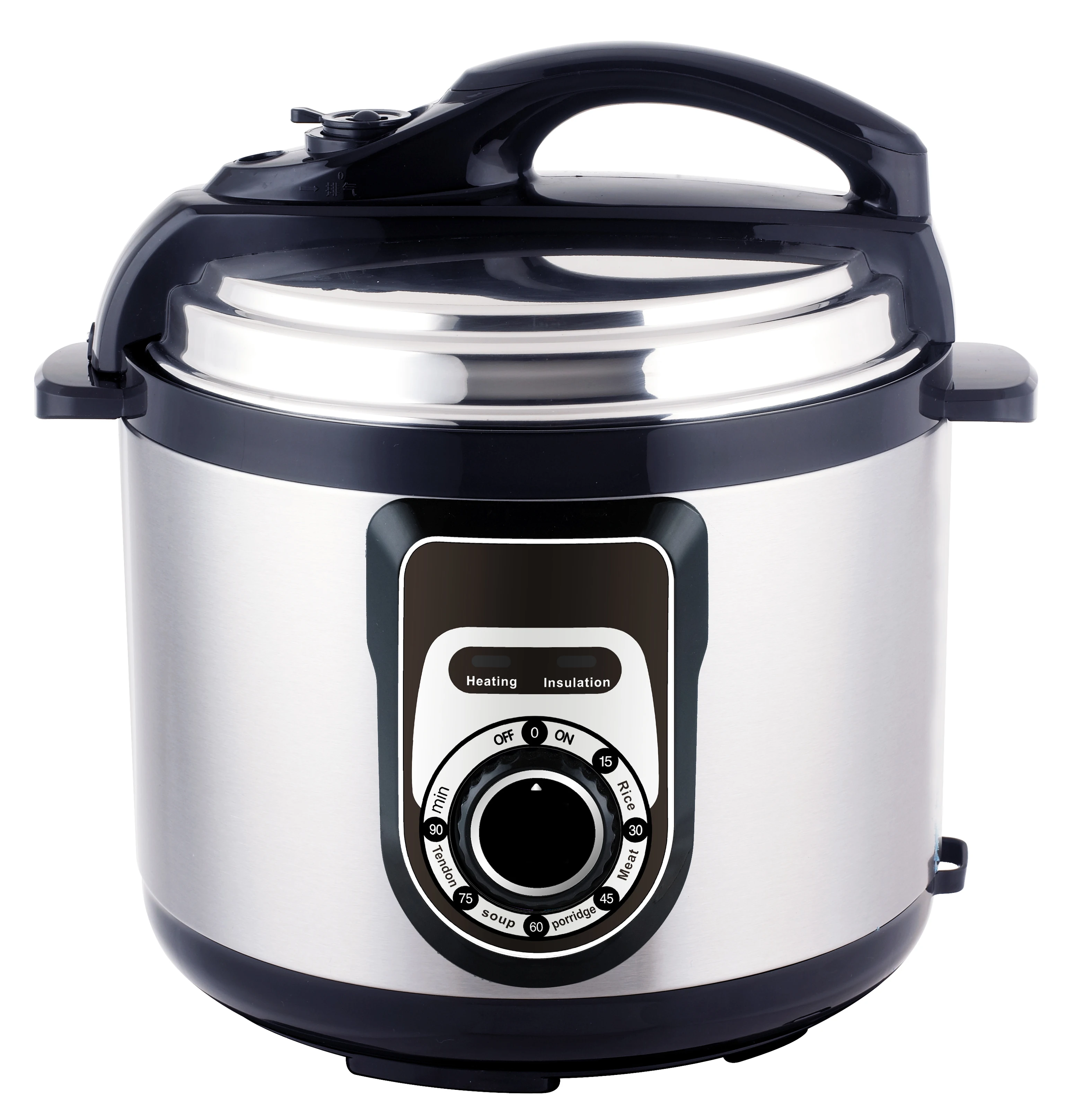 Pressure slow Cooker Model No.ZPC10 capacity 6L easy to operate with inner pot for instant cooking function
