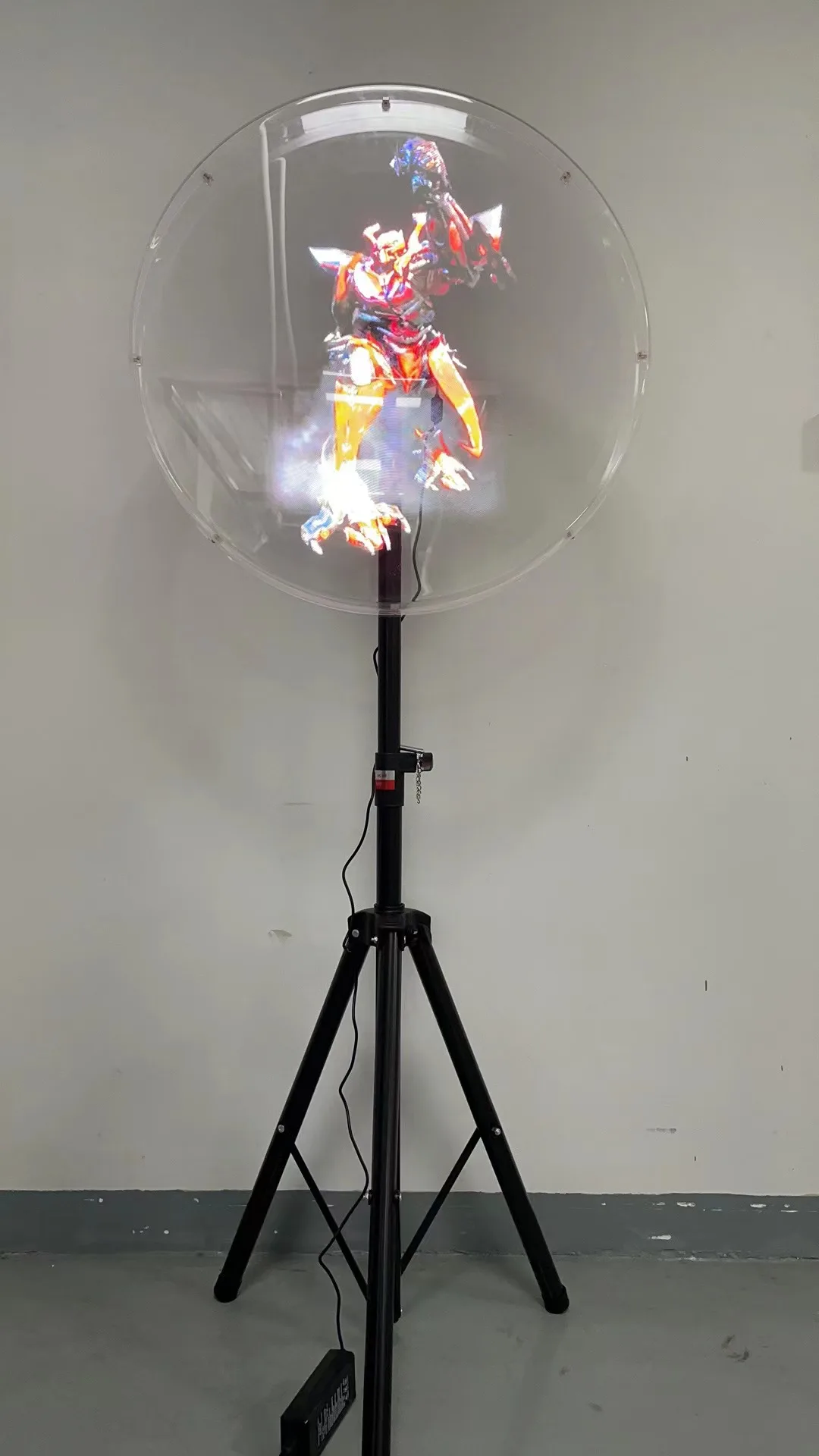 High Technical Definition Easy Management Supper Effective 3D Hologram Fan Advertising Player