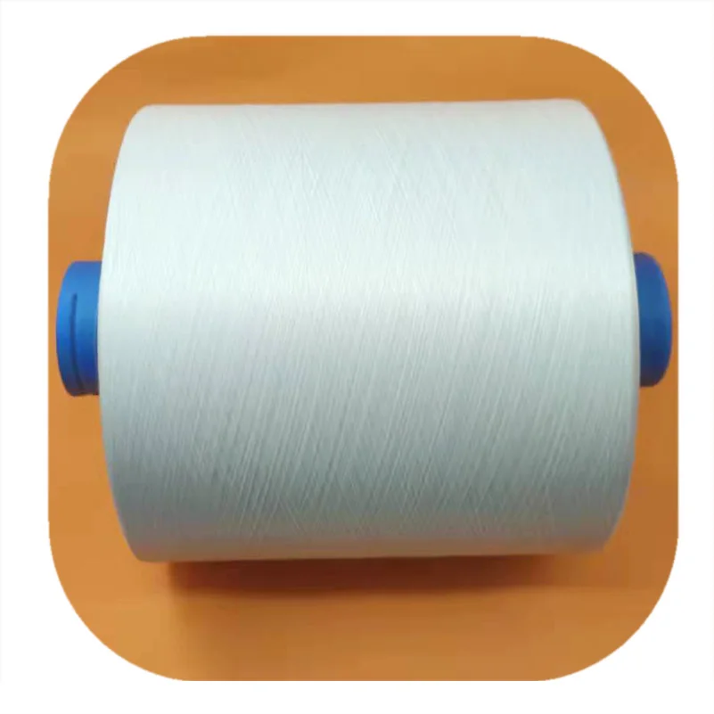 Белый/черный низкоплавильная полиэфирная пряжа, полиэфирная пряжа fdy 150D/48F