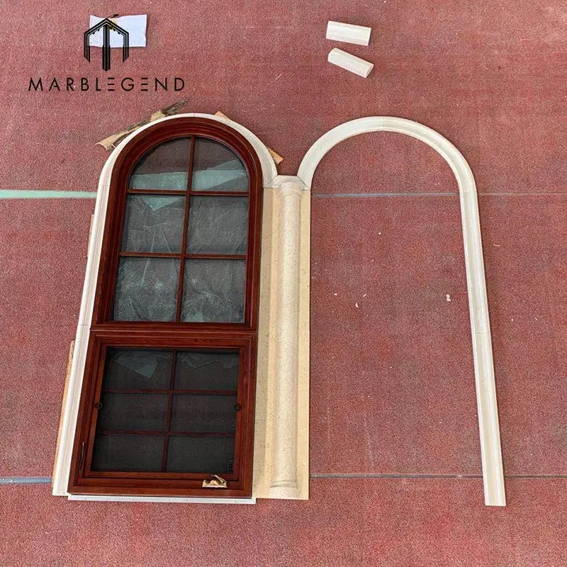 House Exterior Natural Stone Window Frame Mouldings Window Surround