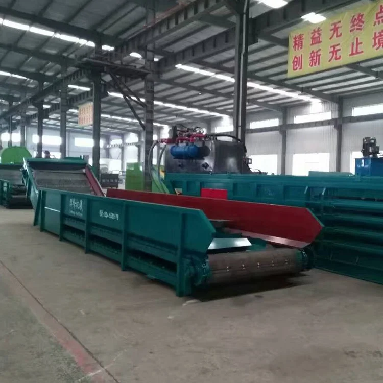 automatic used clothing/cotton compression machine with servo motor