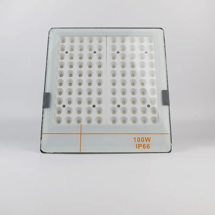  Напольные света потока СИД smd2835 smd3030 ip65 ip66 Светодиодный прожектор мощностью 10 Вт 20 30 50 ручная сборка 100w 150w 200w ac95-240v